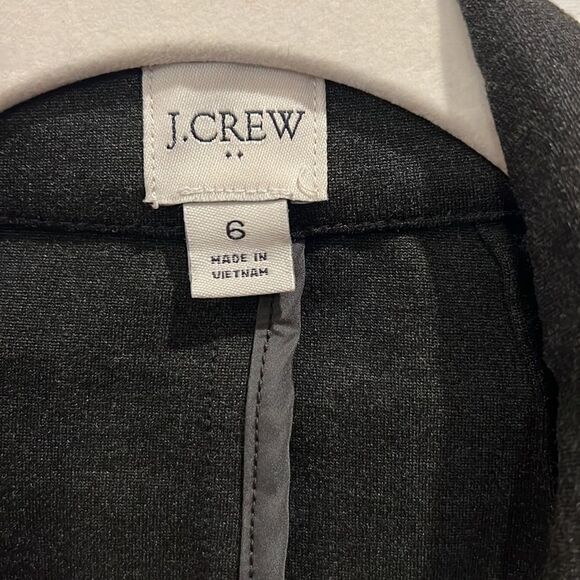 J.Crew women’s size 6 granite dark gray stretchy career blazer - Picture 8 of 15